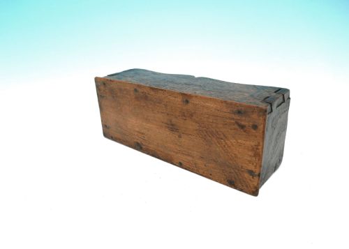 ANTIQUE FURNITURE 19THC OAK WALL TIDY WITH SHAPED DESIGN WELSH C1800 - ADDITIONAL PHOTO 1