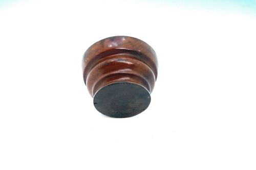 EARLY TREEN 19THC YEW WOOD TURNED TABLE SALT ENGLISH C180020 - ADDITIONAL PHOTO 1