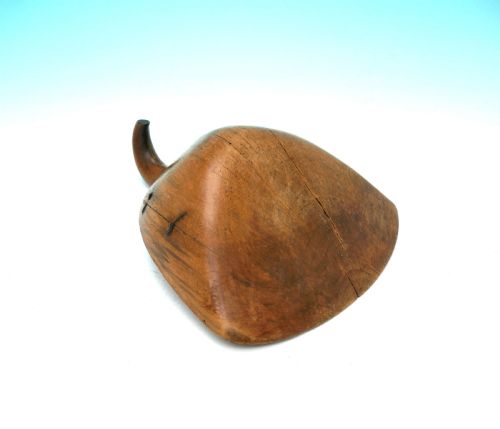 ANTIQUE 19THC TREEN SYCAMORE FLOUR OR GRAIN SCOOP WITH SHAPED HANDLE WELSH C182040 - ADDITIONAL PHOTO 1