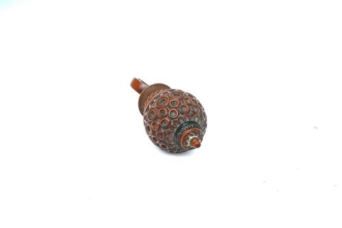 ANTIQUE TREEN EARLY 19THC BOXWOOD ALPINE SCREW TYPE POCKET NUTCRACKER SWISS FRENCH C180020 - ADDITIONAL PHOTO 3