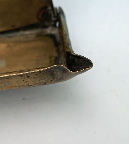LATE 17TH 18THC EARLY METALWARE BRASS DECORATIVE WALL SCONCE DUTCH C1680C1720 - ADDITIONAL PHOTO 3