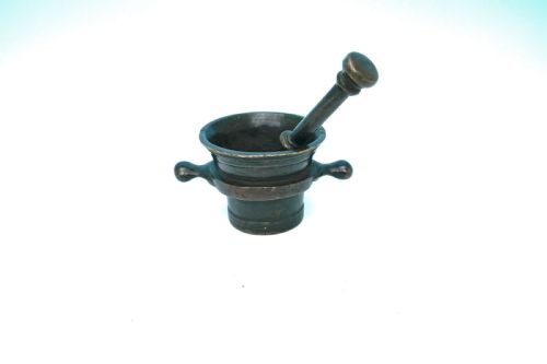 early metalware bronze 18thc apothecary pestle mortar dutch c177090 - CATEGORY: ANTIQUE METAL - DATED 18TH CENTURY