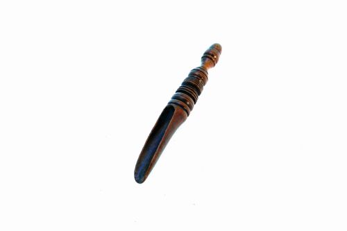 antique 19thc treen fruitwood ring turned apple corer english c180020 - CATEGORY: ANTIQUE MISCELLANEOUS - DATED 19TH CENTURY