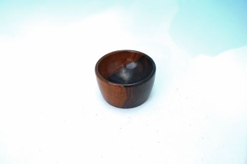 antique treen 19thc lignum vitae wool bowl english c186080 - CATEGORY: ANTIQUE MISCELLANEOUS - DATED 19TH CENTURY