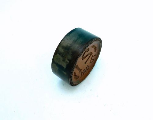 ANTIQUE TREEN 19THC BISCUIT CAKE MOULD CARVED 21 TO DAY ENGLISH C186080 - ADDITIONAL PHOTO 1