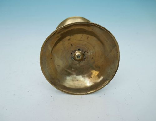 ANTIQUE METALWARE 16THC SINGLE BRASS HEEMSKIRK CANDLESTICK DUTCH C155070 - ADDITIONAL PHOTO 3