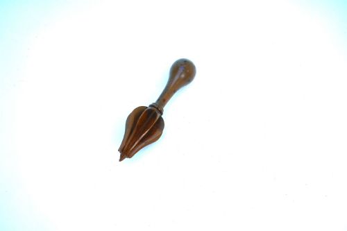 ANTIQUE TREEN KITCHENALIA 19THC BOXWOOD LEMON SQUEEZER ENGLISH C184050 - ADDITIONAL PHOTO 1