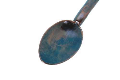 ANTIQUE TREEN 19THC FRUITWOOD CARVED WELSH BROTH SPOON C182040 - ADDITIONAL PHOTO 2