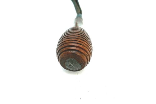 ANTIQUE TREEN 19THC TURNED FRUITWOOD LIFE PRESERVER PROTECTOR ENGLISH C184060 - ADDITIONAL PHOTO 1