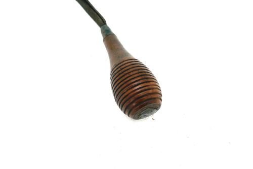 ANTIQUE TREEN 19THC TURNED FRUITWOOD LIFE PRESERVER PROTECTOR ENGLISH C184060 - ADDITIONAL PHOTO 2