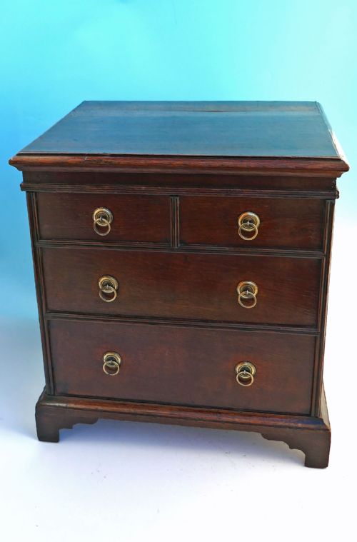 antique early 18thc oak furniture close stool english c172030 - CATEGORY: ANTIQUE STOOLS - DATED 18TH CENTURY