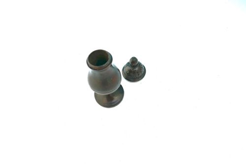 ANTIQUE TREEN EARLY 18THC FRUITWOOD TURNED CASTER ENGLISH C172040 - ADDITIONAL PHOTO 1