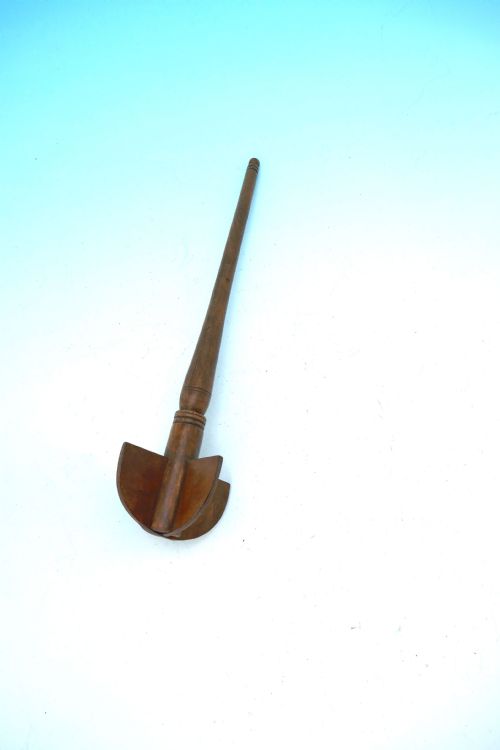 antique 19thc treen kitchenalia sycamore chocolate whisk english c184060 - CATEGORY: ANTIQUE MISCELLANEOUS - DATED 19TH CENTURY