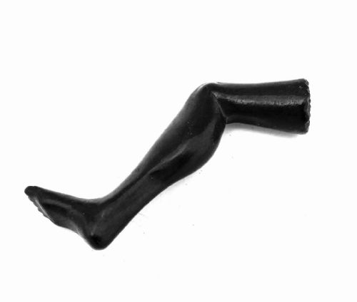 ANTIQUE TREEN 19THC EBONY LEG PIPE TAMPER ENGLISH C187090 - ADDITIONAL PHOTO 1