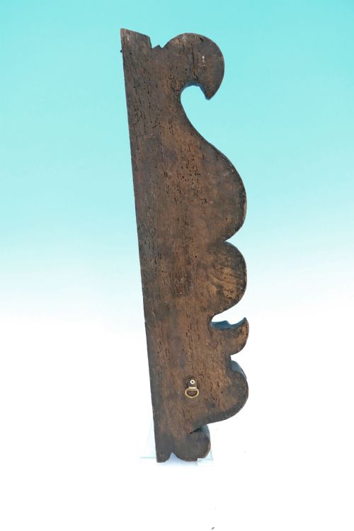 17THC OAK COUNTRY CHAIR CRESTING RAIL CARVED WITH A DODO BIRD ENGLISH C164060 - ADDITIONAL PHOTO 5