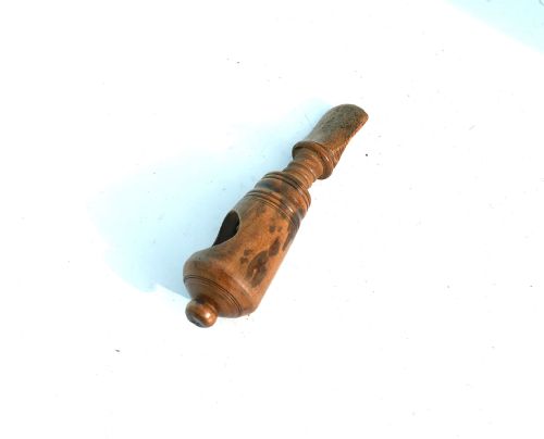 ANTIQUE 19THC TREEN BEECH POCKET NUTCRACKERS ENGLISH C182040 - ADDITIONAL PHOTO 1