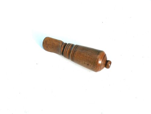 ANTIQUE 19THC TREEN BEECH POCKET NUTCRACKERS ENGLISH C182040 - ADDITIONAL PHOTO 2