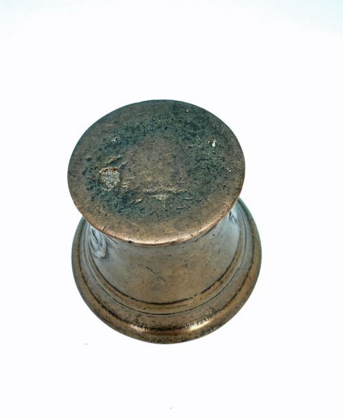 ANTIQUE METALWARE 17THC ENGLISH BRONZE DECORATED MORTAR ENGLISH C163040 - ADDITIONAL PHOTO 3