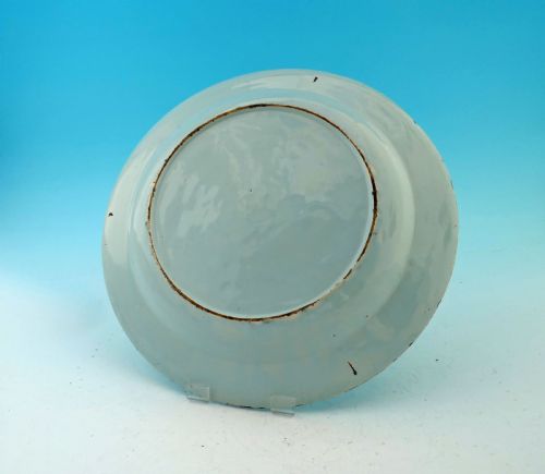 ANTIQUE POTTERY 18THC ANN GOMM POLYCHROME DELFTWARE CHARGER ENGLISH C179092 - ADDITIONAL PHOTO 2