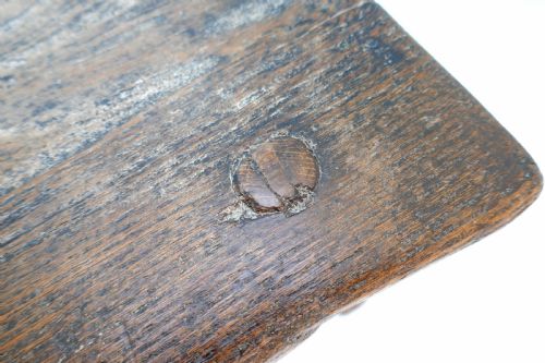 ANTIQUE PAINTED COUNTRY FURNITURE LATE 18THC EARLY 19THC STOOL ENGLISH C1780C1820 - ADDITIONAL PHOTO 2