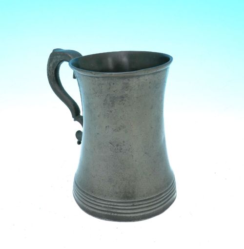 antique early pewter 19thc pint mug by joseph austen irish cork c182833 - CATEGORY: ANTIQUE METAL - DATED 19TH CENTURY
