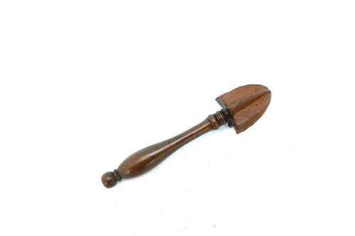 ANTIQUE TREEN 19THC BEECH LEMON SQUEEZER JUICER ENGLISH C180020 - ADDITIONAL PHOTO 1