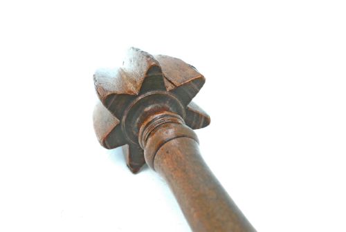 ANTIQUE TREEN 19THC BEECH LEMON SQUEEZER JUICER ENGLISH C180020 - ADDITIONAL PHOTO 2