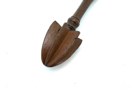 ANTIQUE TREEN 19THC BEECH LEMON SQUEEZER JUICER ENGLISH C180020 - ADDITIONAL PHOTO 3