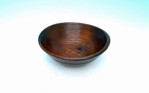 antique treen 19thc turned small elm dairy bowl english c182040 - CATEGORY: ANTIQUE MISCELLANEOUS - DATED 19TH CENTURY