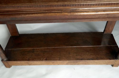 ANTIQUE PERIOD FURNITURE 17THC CHARLES 1 OAK LIVERY CUPBOARD ENGLISH C162030 - ADDITIONAL PHOTO 3