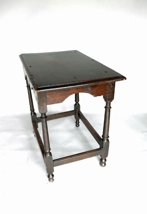 ANTIQUE PERIOD OAK FURNITURE 18THC QUEEN ANNE CENTRE TABLE ENGLISH C1710 - ADDITIONAL PHOTO 2