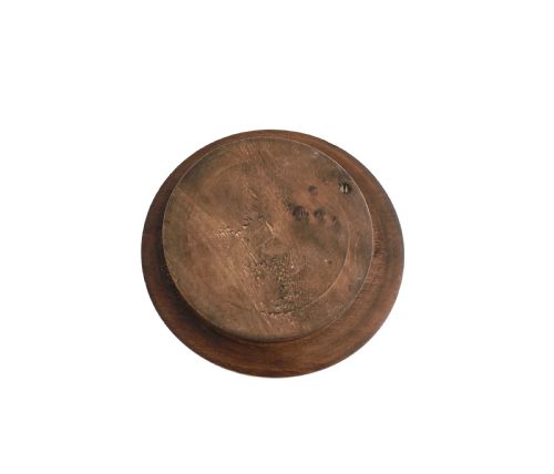 ANTIQUE TREEN 19THC SOLITAIRE GAME WITH ORIGINAL LEAD MARBLES ENGLISH C186080 - ADDITIONAL PHOTO 2