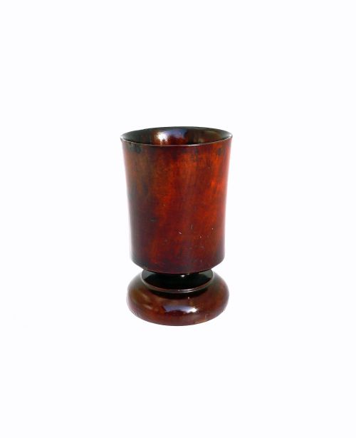 antique early treen 18thc19thc turned drinking goblet english c1780c1800 - CATEGORY: ANTIQUE MISCELLANEOUS - DATED 18TH CENTURY
