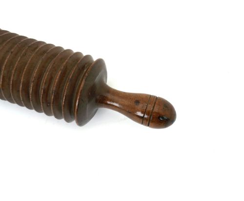 EARLY 19THC TREEN SYCAMORE OAT MEAL ROLLER SCOTTISH C182040 - ADDITIONAL PHOTO 2