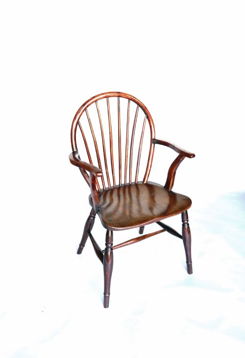 antique country furniture 19thc yew elm fruitwood windsor chair english c180020 - CATEGORY: ANTIQUE CHAIRS - DATED 19TH CENTURY