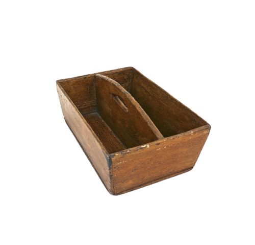 ANTIQUE COLLECTABLES 19THC SCUMBLED WORK TRAY WITH ORIGINAL PAINTWORK ENGLISH C184060 - ADDITIONAL PHOTO 4
