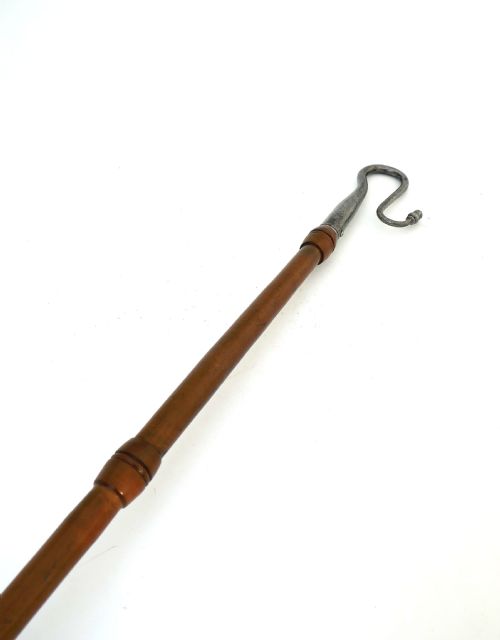 ANTIQUE COLLECTABLES 19THC POLE FOR RAISING LOWERING THE CHANDELIER ENGLISH C186090 - ADDITIONAL PHOTO 1