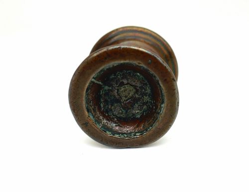 ANTIQUE EARLY METALWARE 16THC17THC BRONZE ANOINTMENT CHALICE ENGLISH - ADDITIONAL PHOTO 2