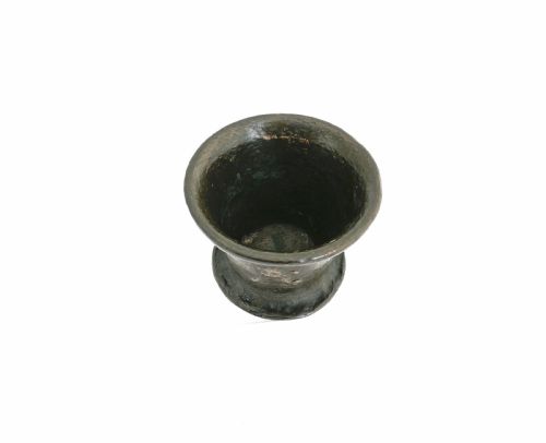 ANTIQUE METALWARE 17THC BRONZE DRAGONS HEAD MORTAR LONDON C164050 - ADDITIONAL PHOTO 1