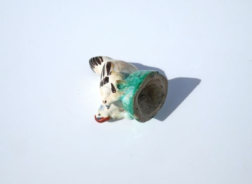EARLY 19THC STAFFORDSHIRE POTTERY GROUP OF CHICKEN CHICKS ENGLISH C180020 - ADDITIONAL PHOTO 2