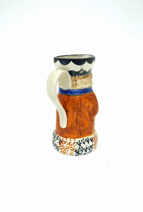 EARLY 19THC POTTERY PRATTWARE PEARLWARE SMALL TOBY JUG YORKSHIRE C180020 - ADDITIONAL PHOTO 2