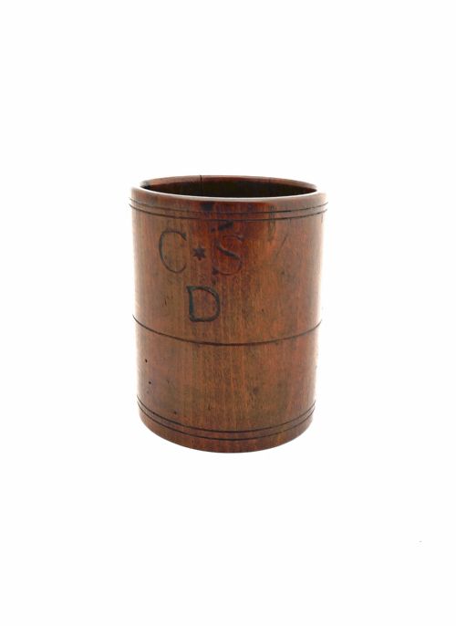 antique treen 19thc beech desk tidy pen holder english c184060 - CATEGORY: ANTIQUE MISCELLANEOUS - DATED 19TH CENTURY