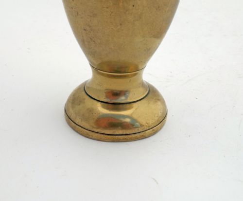 ANTIQUE METALWARE 18THC LARGE BRASS MUFFINEER ENGLISH C176080 - ADDITIONAL PHOTO 1