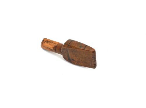 ANTIQUE TREEN 19THC BOXWOOD SAILMAKERS SEAM RUBBER STAMPED CARPENTER ENGLISH C187090 - ADDITIONAL PHOTO 3