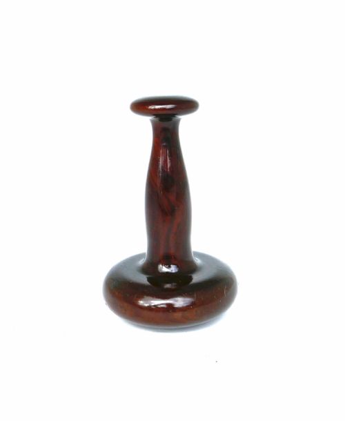 antique treen 18thc turned lignum slickenstone linen smoother english c1780c1800 - CATEGORY: ANTIQUE MISCELLANEOUS - DATED 18TH CENTURY