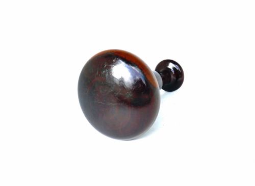 ANTIQUE TREEN 18THC TURNED LIGNUM SLICKENSTONE LINEN SMOOTHER ENGLISH C1780C1800 - ADDITIONAL PHOTO 1