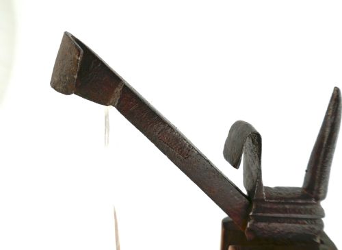 ANTIQUE EARLY METALWARE 18THC YEW WOOD HANDLED RACE KNIFE ENGLISH C176080 - ADDITIONAL PHOTO 2