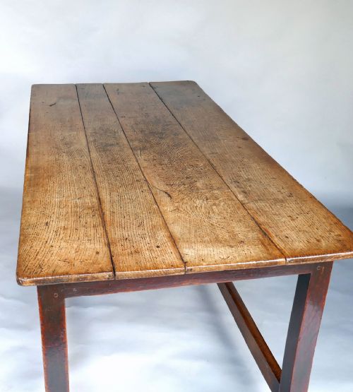 ANTIQUE COUNTRY FURNITURE 18THC OAK FARMHOUSE TABLE ENGLISH C176080 - ADDITIONAL PHOTO 3