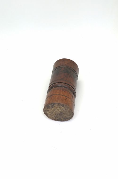 ANTIQUE TREEN 18THC FRUITWOOD APOTHECARY TURNED MORTAR ENGLISH C174060 - ADDITIONAL PHOTO 3
