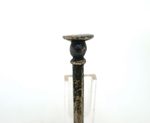 ANTIQUE EARLY METALWARE SINGLE 16THC ELIZABETH 1 LATTEN SEAL TOP SPOON ENGLISH C156080 - ADDITIONAL PHOTO 2
